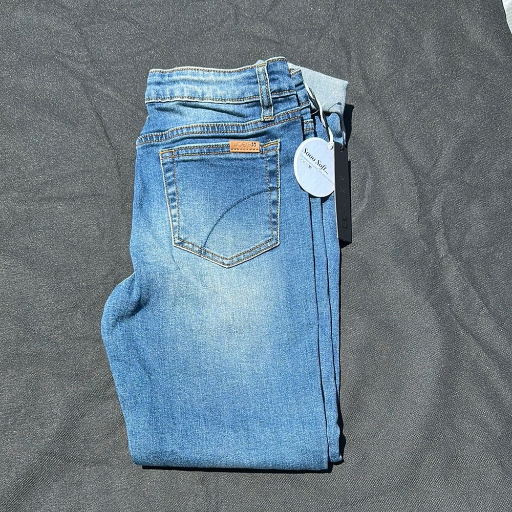 Joe's Jeans Blue Skinny Denim with Distressed Look